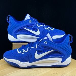 Nike KD 15 TB Promo Basketball Shoes Royal Blue White DX6648-40 Size 11.5